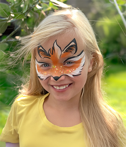 Face Painting Fox Girl